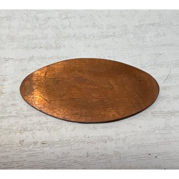 Elongated Penny With African Lion Safari Design & Canada Text - Picture 3 of 4